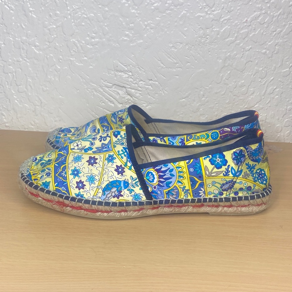 Vibrant Patterned Espadrille Slip-Ons - Picture 4 of 11